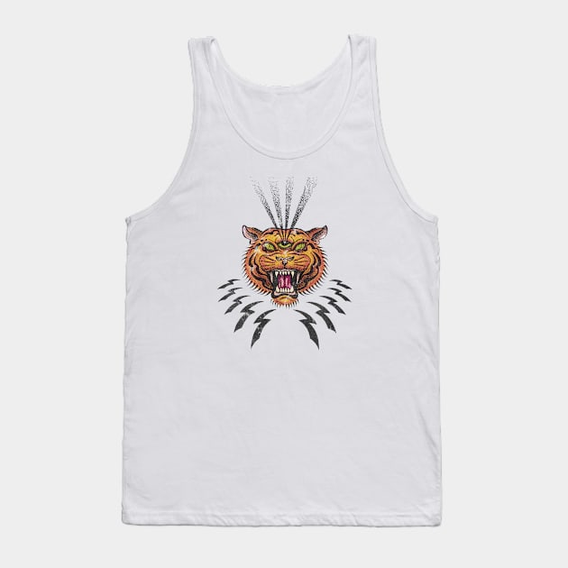 Tiger vision Tank Top by leojohnart@gmail.com